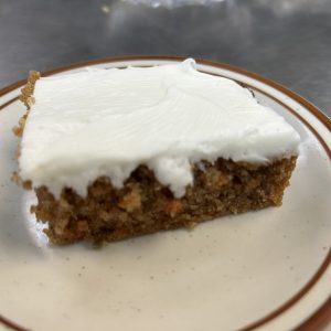 Carrot Cake Slice